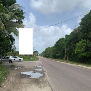 Sangre Grande, EMR - Southbound Billboard