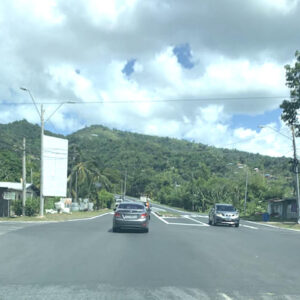Lady Young Road - Northbound Billboard