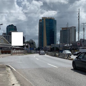 Port of Spain, Wrightson Rd. - Eastbound Billboard
