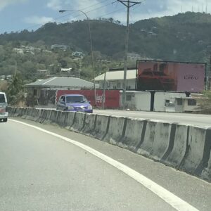 Port of Spain, Foreshore - Westbound Digital Billboard