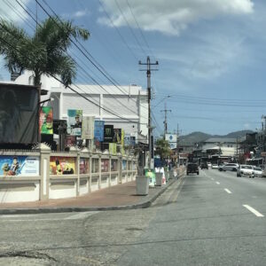Fitt Street, Woodbrook, Port of Spain - Westbound Digital Billboard