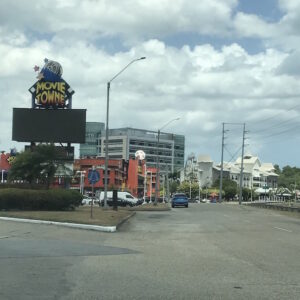Wrightson Road, Movietowne, Port of Spain - Westbound Digital Billboard