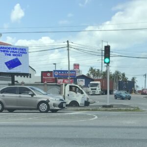 Port of Spain, Wrightson Rd - Eastbound Digital Billboard